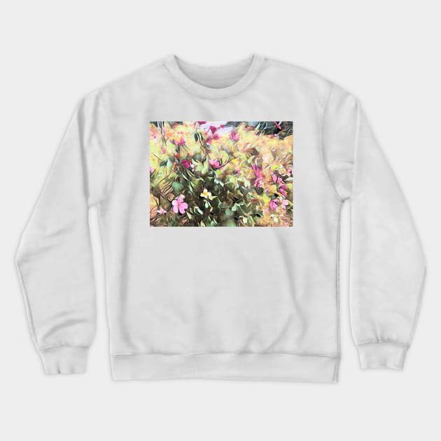 Roses Crewneck Sweatshirt by GeriJudd